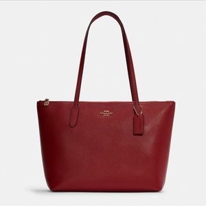 Coach Zip Top Tote